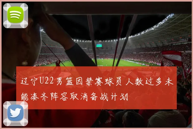 辽宁U22男篮因禁赛球员人数过多未能凑齐阵容取消备战计划